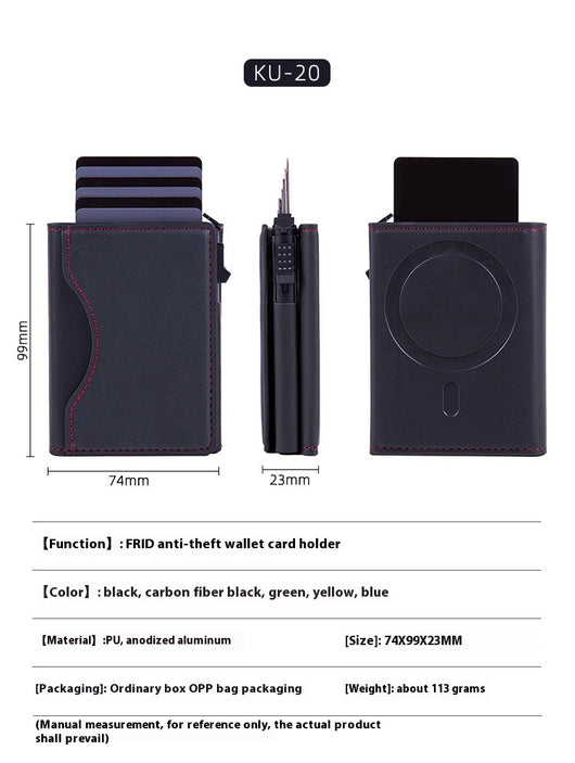 Funda Magnética para Teléfono con Soporte de Tarjetas - Image 10