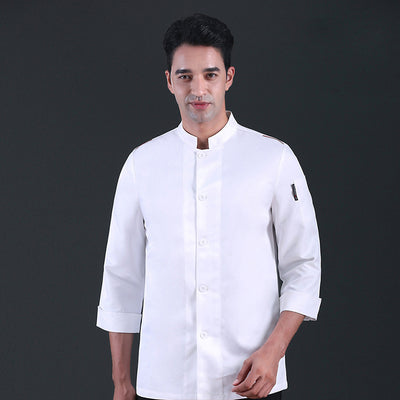 Uniforme Chef Profesional con Mangas de Tres Cuartos