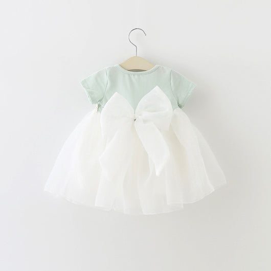 Vestido de Princesa de Manga Corta - Image 5