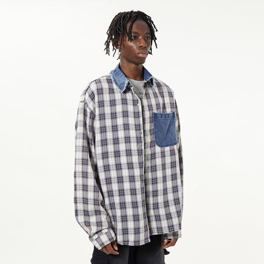 Camisa Manga Larga con Parches Bordados para Hombre - Image 19
