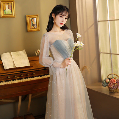 Vestido Largo Elegante para Damas de Honor - Conjunto de Hermanas y Amigas - Image 8
