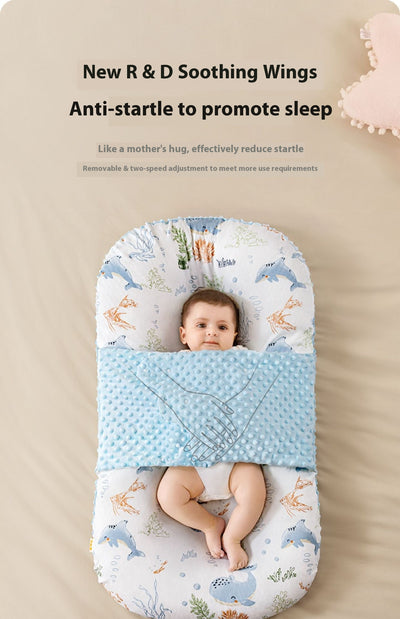 Cuna Envolvente Anti Sobresaltos para Bebé con Diseño Minimalista - Image 44