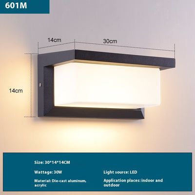 Lámpara de Pared LED Retro Impermeable para Exterior - Image 8