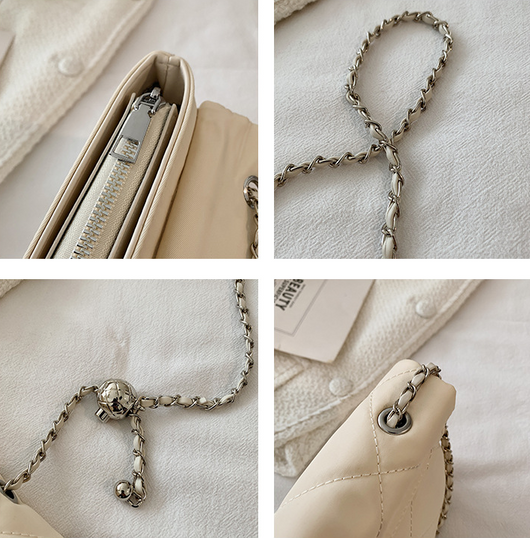 Bolso Bandolera de Diamantes Elegante y Minimalista - Image 17