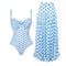 Azul Jumpsuit Umbrella Skirt