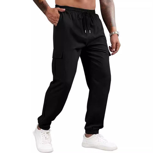 Pantalón Cargo Recto con Múltiples Bolsillos - Image 4