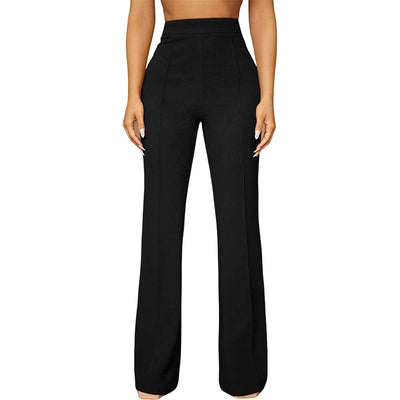Pantalones de Cintura Alta para Mujer - Elegancia Profesional y Comodidad Diaria - Image 6