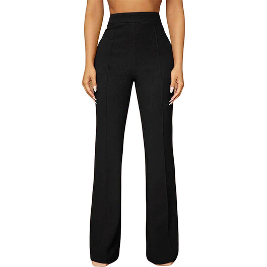 Pantalones de Cintura Alta para Mujer - Elegancia Profesional y Comodidad Diaria - Image 6