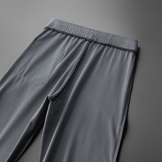 Pantalones Deportivos Casual de Lujo con Bordado de Marca y Tobillo Ajustable - Image 23