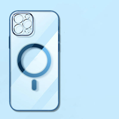 Funda Magnética con Protección de Lente para Móvil