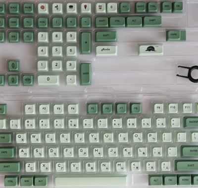 Teclado Mecánico 124 Teclas Matcha - Keycaps PBT Sublimados - Image 6