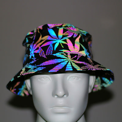 Gorra Cubo Reflectante con Estampado Colorido - Image 5