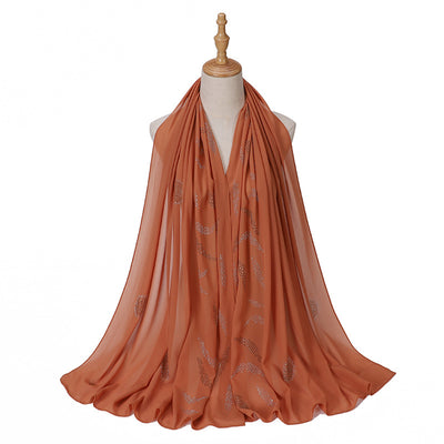 Pañuelo Elegante con Strass Cerrado para Mujer - Accesorio de Moda Versátil - Image 16
