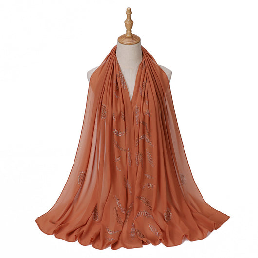 Pañuelo Elegante con Strass Cerrado para Mujer - Accesorio de Moda Versátil - Image 16
