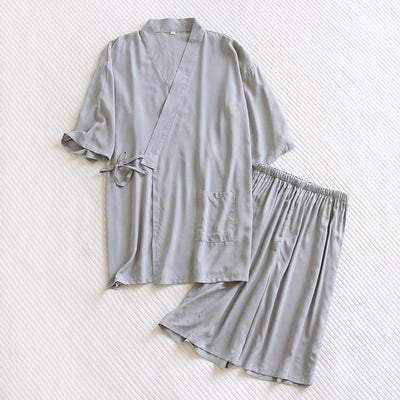 Pijama Hombre Algodón Seda - Short Verano Cómodo - Image 9