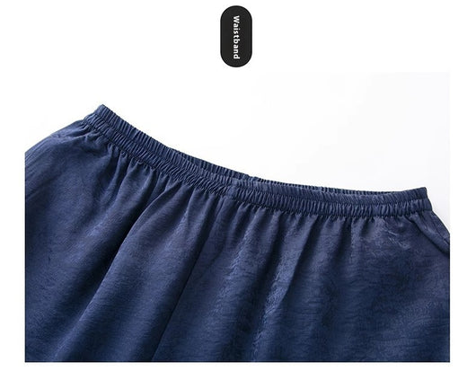 Traje Tang de Seda Mulberry para Hombre - Elegancia Tradicional China - Image 11