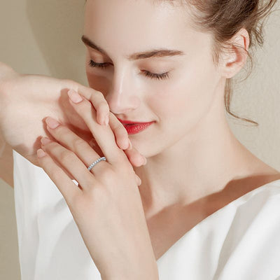 Anillo de Plata Esterlina Versátil para Mujer
