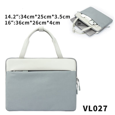 Bolso Laptop Impermeable Bicolor con Funda iPad - Portátil y Elegante - Image 5