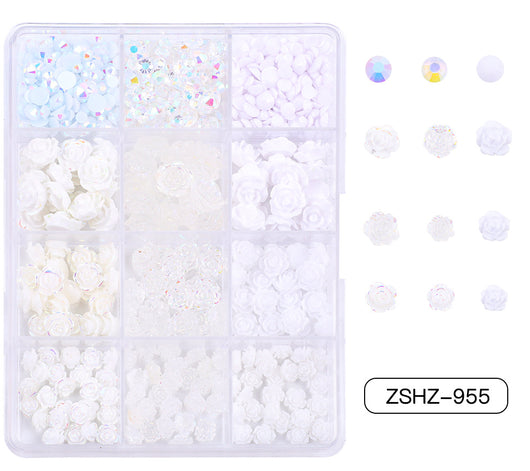 Set de Adornos Navideños de Resina con Lazos y Moños Mixtos - Image 27