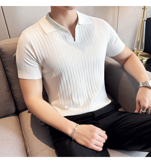 Camiseta Polo Ligera de Manga Corta para Hombre - Image 20