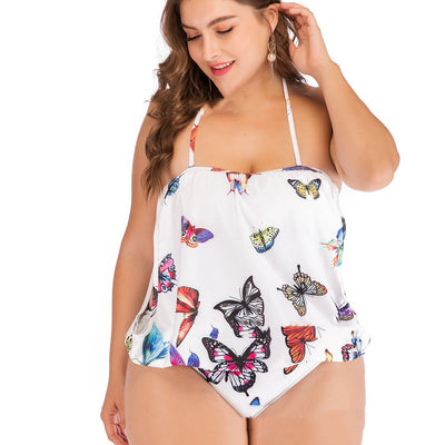 Traje de Baño Entero Estampado Tallas Grandes para Mujer - Image 14