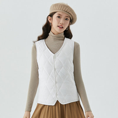 Chaleco Corto de Terciopelo para Otoño e Invierno Mujer - Image 15