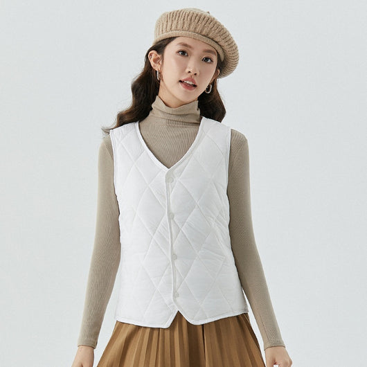 Chaleco Corto de Terciopelo para Otoño e Invierno Mujer - Image 15