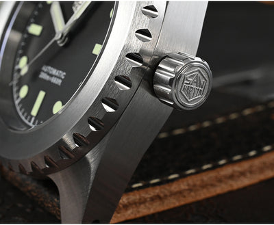 Reloj Deportivo Automático de Acero Inoxidable para Buceo - Image 7