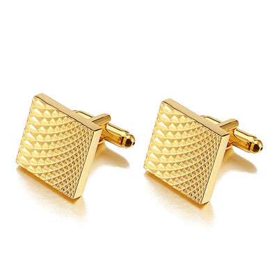 Gemelos de Oro 18K para Hombre - Elegancia Profesional - Image 4