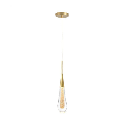 Lámpara Colgante Gota de Cristal para Dormitorio y Restaurante - Image 5