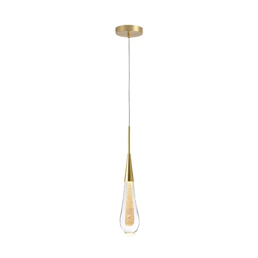 Lámpara Colgante Gota de Cristal para Dormitorio y Restaurante - Image 5