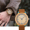 Reloj de Madera con Movimiento de Cuarzo - Diseño Artesanal en Tonos Naturales