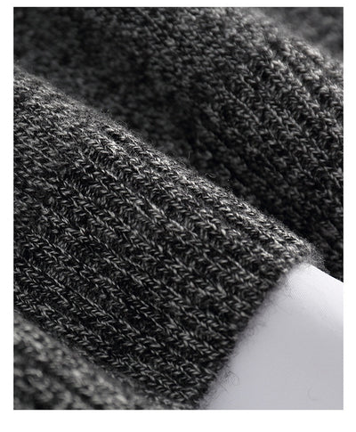 Abrigo de Cuello Alto en Cashmere para Hombre - Otoño e Invierno - Image 12