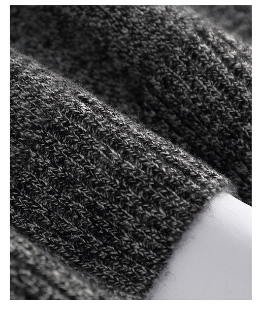 Abrigo de Cuello Alto en Cashmere para Hombre - Otoño e Invierno - Image 12