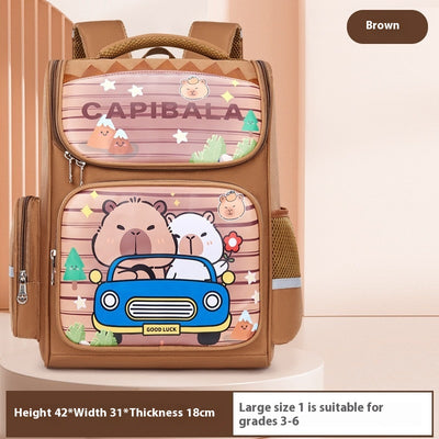 Mochila Escolar de Gran Capacidad Capabala para Niños de Primaria - Image 9