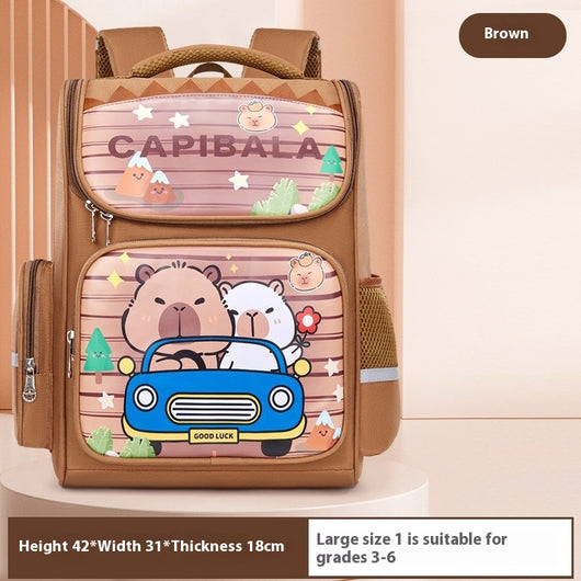 Mochila Escolar de Gran Capacidad Capabala para Niños de Primaria - Image 9