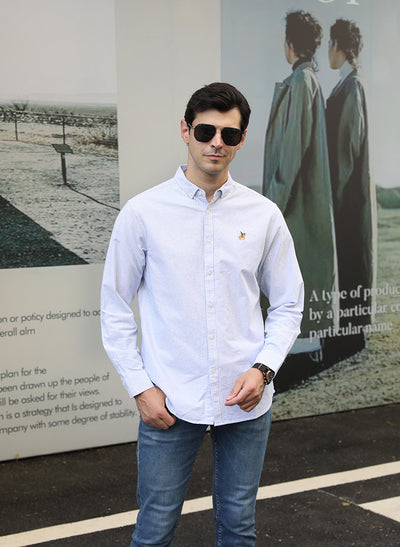 Camisa Casual de Manga Larga Talla Grande para Hombre - Image 7