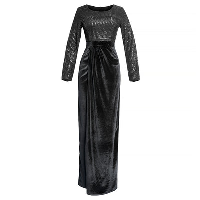 Vestido de Noche Africano con Lentejuelas para Banquetes - Image 14