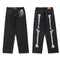 Jeans Negros con Bordado de Calavera para Hombre