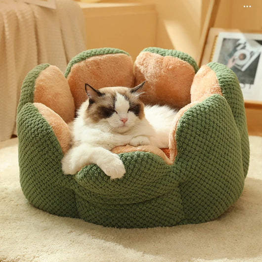 Cama Nido Térmico Flor de Cactus para Perros y Gatos - Confort Máximo - Image 18