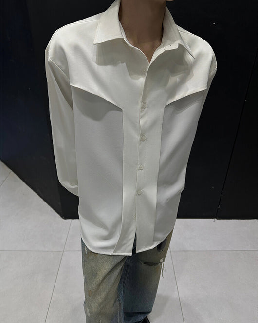 Camisa de Manga Larga Premium Ruoshuai para Hombre - Otoño - Image 10
