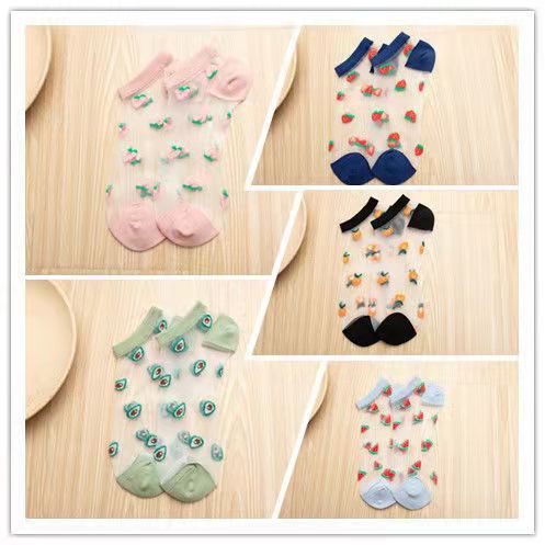 Calcetines Cortos para Mujer con Hilo Cristal Anti-Deslizante - Image 4