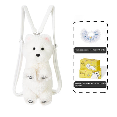Peluche Perro West Highland Blanco Suave y Adorable - Image 8