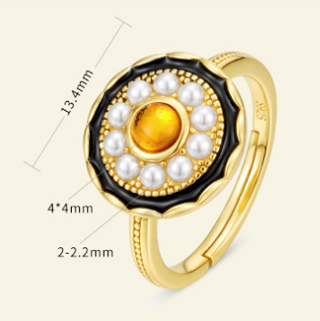 Anillo de Perla para Mujer - Diseño Elegante Versátil - Image 6