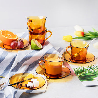 Taza de Café Cristal Templado Resistente al Calor - Diseño Europeo Moderno - Image 16