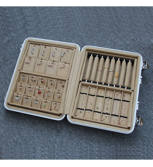 Joyero Portátil de Aluminio con Diseño Compacto - Image 11
