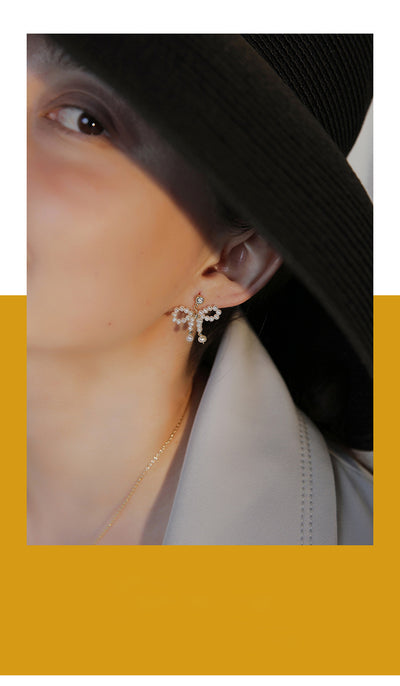 Aretes de Perla con Moño - Image 14