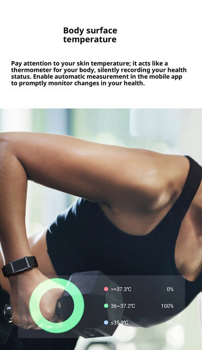 Pulsera Inteligente de Salud Integral con Monitor de Ritmo Cardíaco y Oxígeno - Image 17