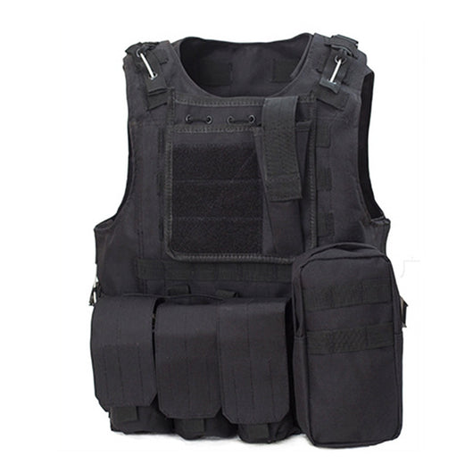 Chaleco Táctico Anfibio Multiusos con Carabineros para Deportes Extremos - Image 8
