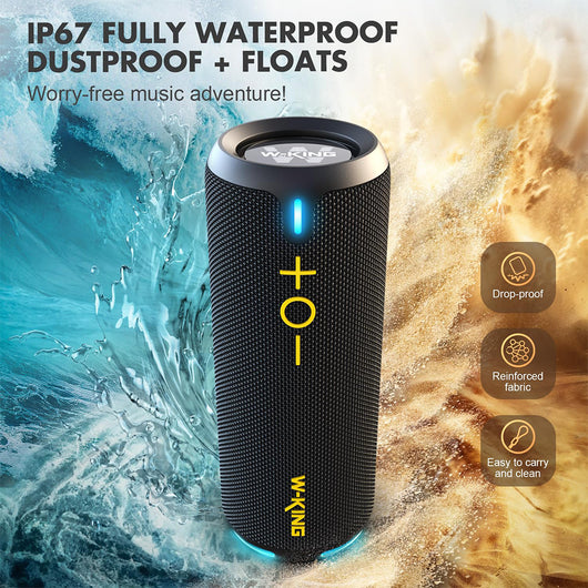 Parlante Bluetooth Portátil con Carga Inalámbrica - Sonido Envolvente para Trabajo, Hogar y Viajes - Image 4